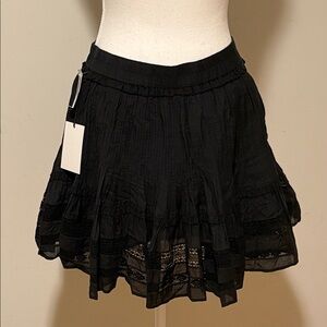 Sunday Best Black Skater Skirt